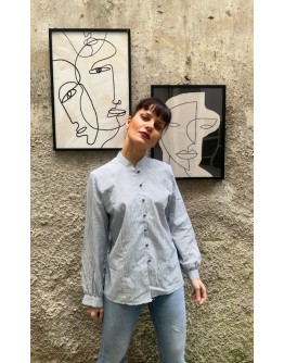 Vintage striped shirt M-L