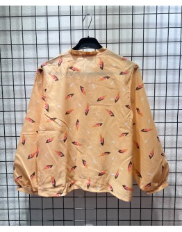 Vintage printed shirt L