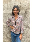 Vintage printed shirt M