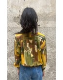 Vintage printed shirt XL