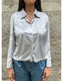 Vintage velvet shirt M