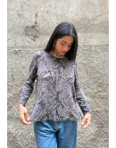 Vintage printed top XL
