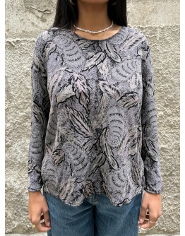 Vintage printed top XL