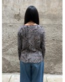 Vintage printed top XL