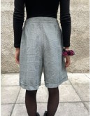 Vintage plaid shorts L
