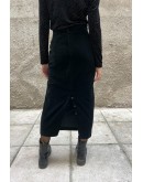 Vintage βελούδινη φούστα S
