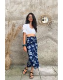 Vintage floral skirt M