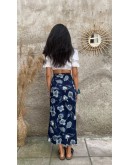 Vintage floral skirt M