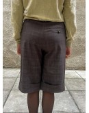 Vintage plaid shorts S-M