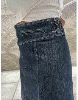 Vintage denim φούστα L