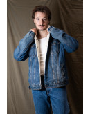 Vintage denim jacket XL