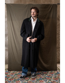 Vintage Μάλλινο Παλτό XL