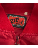 Vintage red light jacket Zip It M