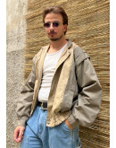 Vintage bomber light jacket L