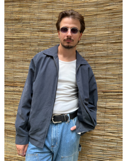 Vintage bomber light jacket L
