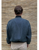 Vintage μεταξωτό bomber light jacket M