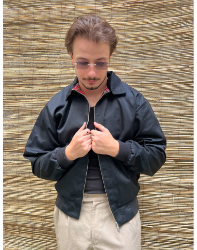 Vintage bomber light jacket L