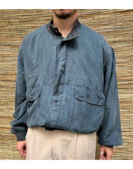 Vintage μεταξωτό bomber light jacket XL