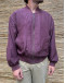 Vintage μεταξωτό bomber light jacket L