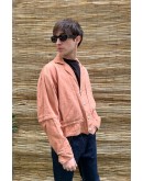 Vintage cropped denim light jacket M