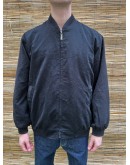 Vintage bomber μαύρο light jacket L-XL