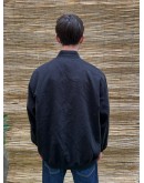 Vintage bomber μαύρο light jacket L-XL