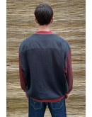 Vintage bomber suede light jacket M-L