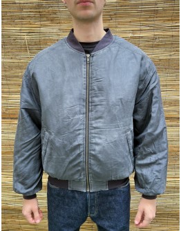 Vintage μεταξωτό bomber light jacket S