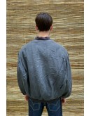 Vintage μεταξωτό bomber light jacket S