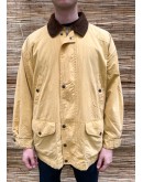 Vintage light jacket με κοτλέ γιακά L
