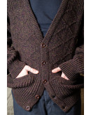 Vintage unisex jacket  knitwear L-XL