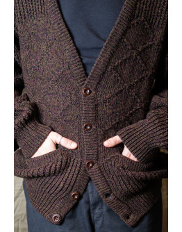 Vintage unisex jacket  knitwear L-XL