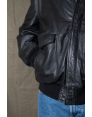 Vintage δερμάτινο τζάκετ L