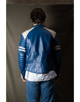 Vintage leather jacket Biker S-M