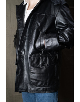 Vintage leather jacket L