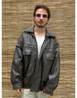 Vintage δερμάτινο τζάκετ XXL-3XL