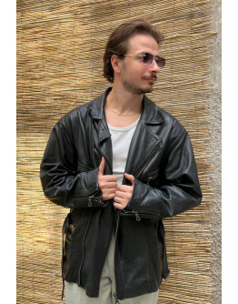 Vintage δερμάτινο τζάκετ XL-XXL