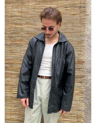 Vintage δερμάτινο τζάκετ XL-XXL
