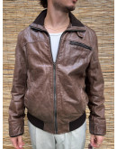 Vintage δερμάτινο τζάκετ bomber L