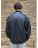 Vintage δερμάτινο τζάκετ bomber XL