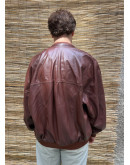 Vintage δερμάτινο τζάκετ bomber L-XL