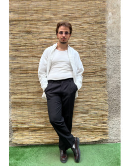 Vintage ριγέ παντελόνι chino M