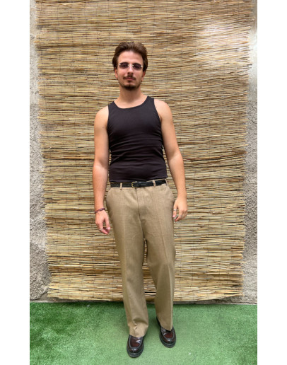 Vintage μάλλινο παντελόνι chino XL