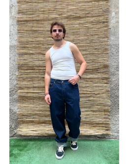 Vintage denim παντελόνι L-XL