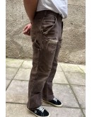 Vintage double knee denim παντελόνι Carhartt S-M