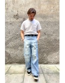 Vintage χειροποίητο denim παντελόνι L
