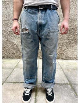 Vintage double knee denim παντελόνι Carhartt XL
