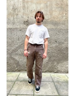 Vintage double knee denim παντελόνι Carhartt S-M