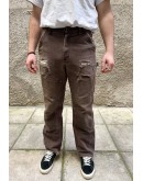 Vintage double knee denim παντελόνι Carhartt S-M