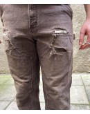 Vintage double knee denim παντελόνι Carhartt S-M